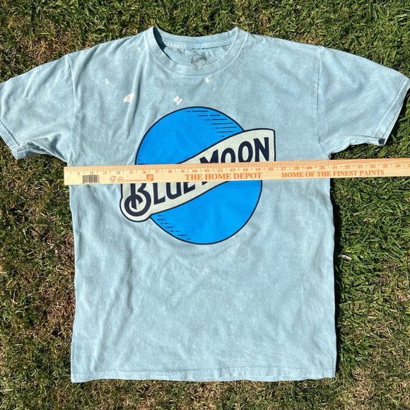 BLUE MOON BEER T-SHIRT SIZE MEDIUM - Picture 4 of 6